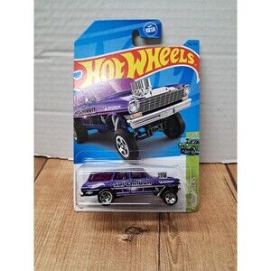 HOT WHEELS '64 Nova Wagon Gasser Purple HW Gassers Chevy Chevrolet HKH63 2023